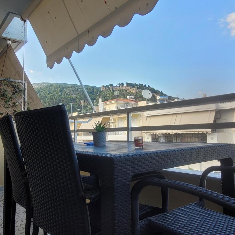 Soficos Sea View Apartment Návpaktosz Kültér fotó